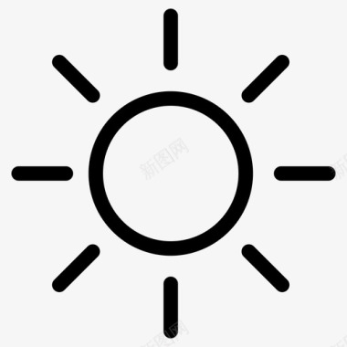 icon_sun1图标