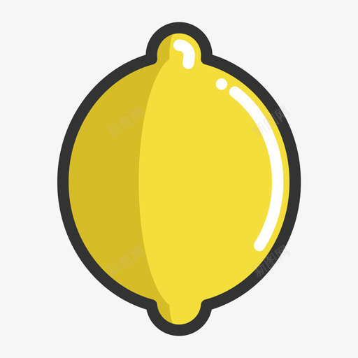 柠檬-Lemonsvg_新图网 https://ixintu.com 柠檬-Lemon Lemon 柠檬 水果 食物 蔬菜 器具 吃 填充 线性 扁平 手绘 多色 简约 精美 可爱 圆润