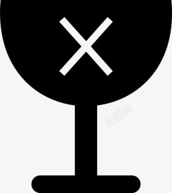 无酒精鸡尾酒玻璃杯饮料鸡尾酒图标高清图片