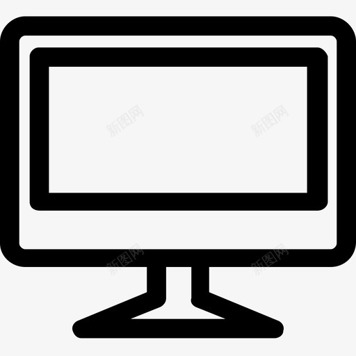 液晶显示器电脑桌面图标svg_新图网 https://ixintu.com 显示器 桌面 液晶显示器 特别收藏 电脑