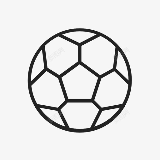 足球打球踢足球图标svg_新图网 https://ixintu.com 打球 足球 踢足球 运动