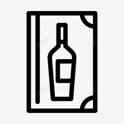 葡萄酒菜单食品饮料图标svg_新图网 https://ixintu.com 葡萄酒菜单 食品饮料