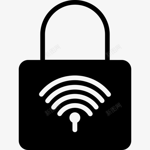 安全网络vpn图标svg_新图网 https://ixintu.com vpn wifi 安全 网络