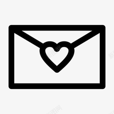 结婚信信爱情图标图标