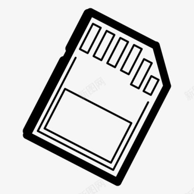 存储卡数据小工具图标图标