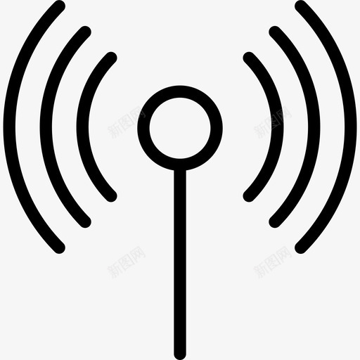 wifi-1svg_新图网 https://ixintu.com wifi-1