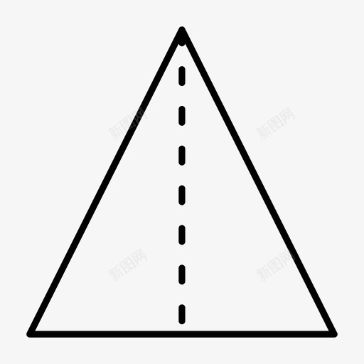 几何商业图标svg_新图网 https://ixintu.com 三角形 几何 商业 形状 设计 设计细线图标