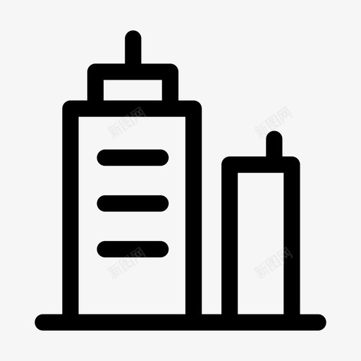 国外酒店iconsvg_新图网 https://ixintu.com 国外酒店icon