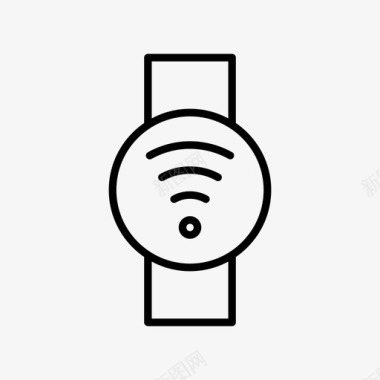 智能手表技术wifi图标图标