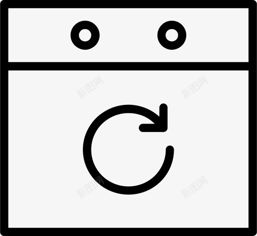 事件刷新日历事件组织者图标svg_新图网 https://ixintu.com 事件刷新 事件组织者 日历 日历事件 日程表