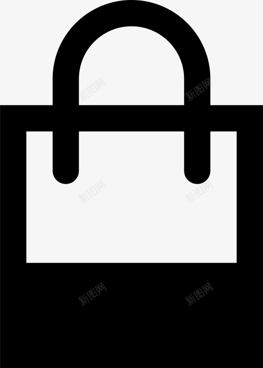 购物袋篮子购物车图标svg_新图网 https://ixintu.com 电子商务 篮子 购物袋 购物车