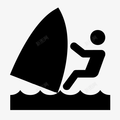 windsurfingsvg_新图网 https://ixintu.com windsurfing