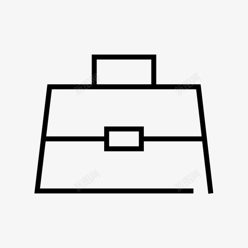 包公文包采购图标svg_新图网 https://ixintu.com 公文包 包 商务 手提箱 采购