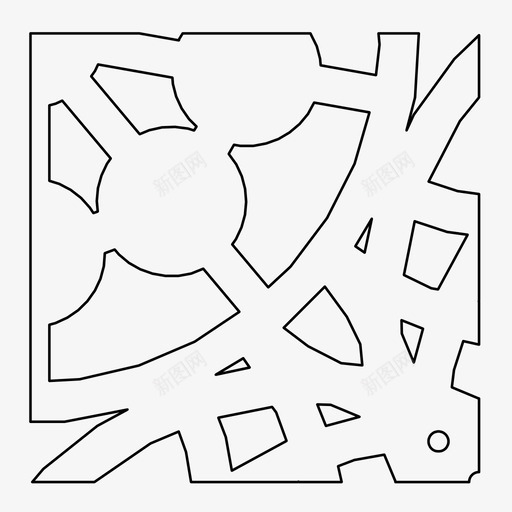 瓷砖地板几何图形图标svg_新图网 https://ixintu.com 几何图形 图案 地板 瓷砖 马赛克