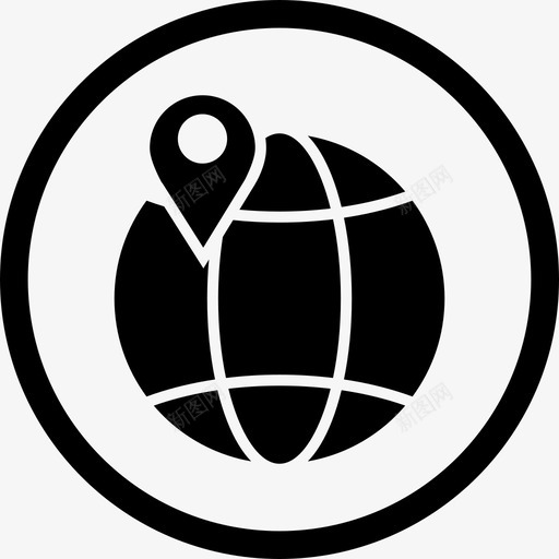 全球圆圈个人识别码图标svg_新图网 https://ixintu.com 世界 个人识别码 全球 圆圈 电子商务