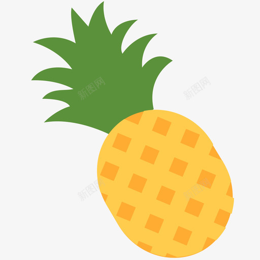 pineapplesvg_新图网 https://ixintu.com pineapple