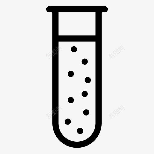 科学化学实验图标svg_新图网 https://ixintu.com 化学 医学 实验 实验室 科学 试管