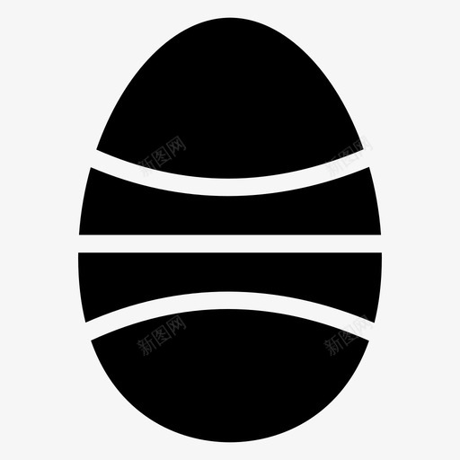鸡蛋小鸡食物图标svg_新图网 https://ixintu.com 复活节图标 小鸡 煎蛋 蛋黄 食物 鸡蛋