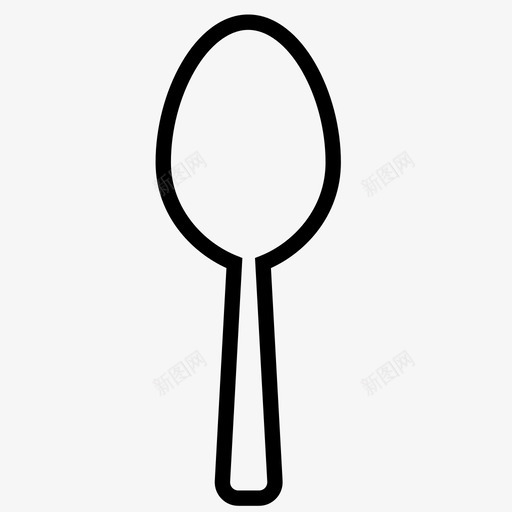 spoonsvg_新图网 https://ixintu.com spoon