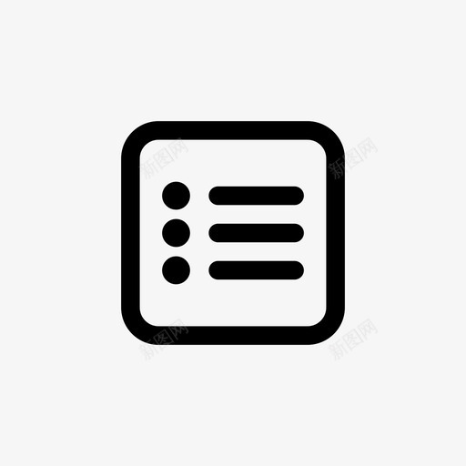 列表_list48svg_新图网 https://ixintu.com 列表_list48