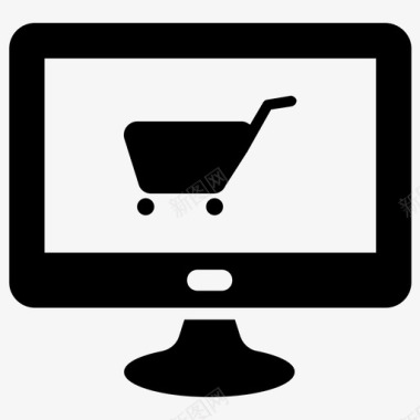 电子商务在线网上购物图标图标