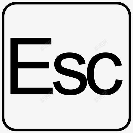 Escsvg_新图网 https://ixintu.com Esc