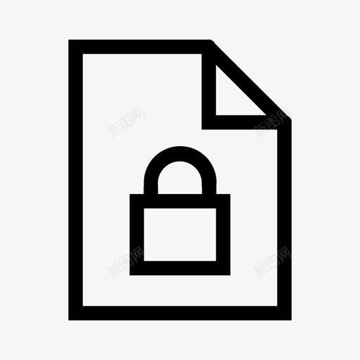 页面密码受保护图标svg_新图网 https://ixintu.com 受保护 安全 密码 页面