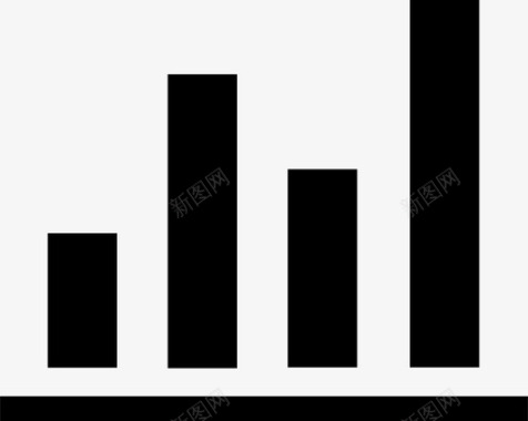 分析条形图信息图表图标图标