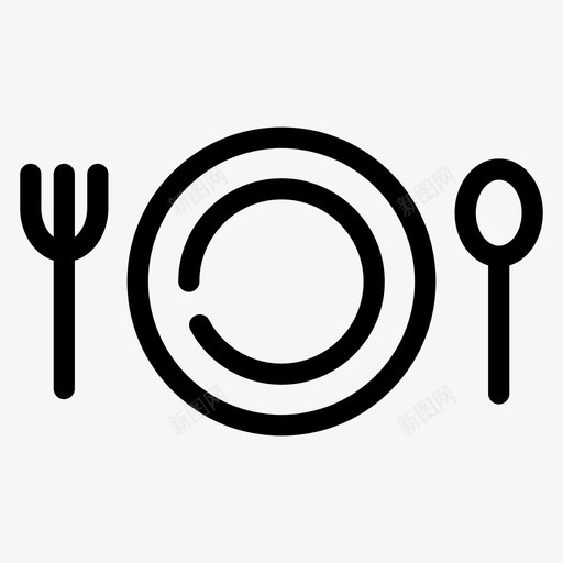 食物庆典菜肴图标svg_新图网 https://ixintu.com 庆典 活动 聚会 聚会和庆祝活动 菜肴 食物