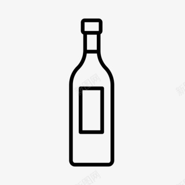 葡萄酒酒类饮料图标图标