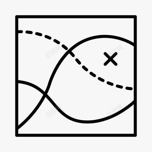 地图童话幻想图标svg_新图网 https://ixintu.com 任务 地图 宝藏 幻想 海盗 童话