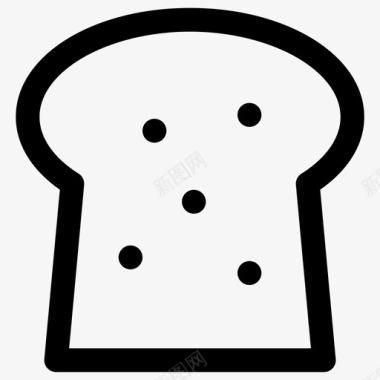 面包饼干食物图标图标