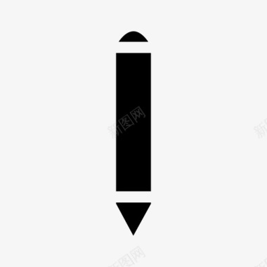 书写工具蜡笔铅笔图标图标