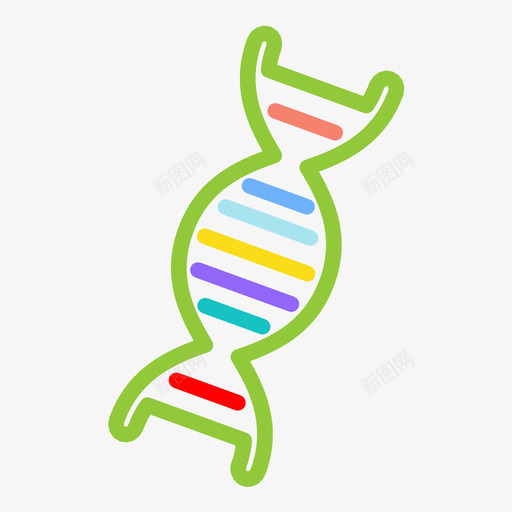 dna健康人类图标svg_新图网 https://ixintu.com dna 人类 健康 医学 科学