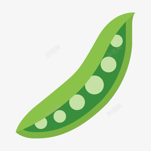 Peassvg_新图网 https://ixintu.com Peas 填充 多色