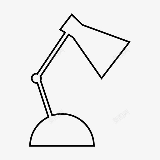 灯灯泡学校图标svg_新图网 https://ixintu.com 学校 灯 灯泡