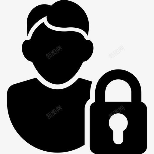 用户安全人员用户2图标svg_新图网 https://ixintu.com 人员 用户2 用户安全