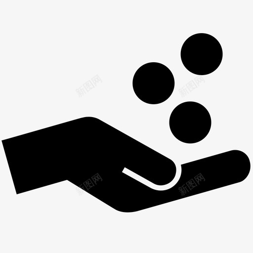得到钱慈善捐赠图标svg_新图网 https://ixintu.com 基本要素4 得到钱 慈善 捐赠 资助