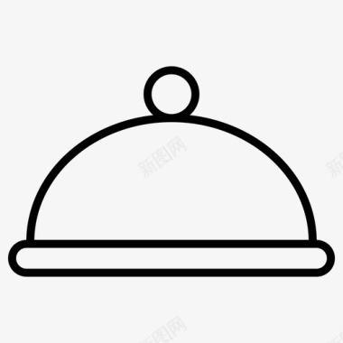 饭菜晚餐盘子图标图标