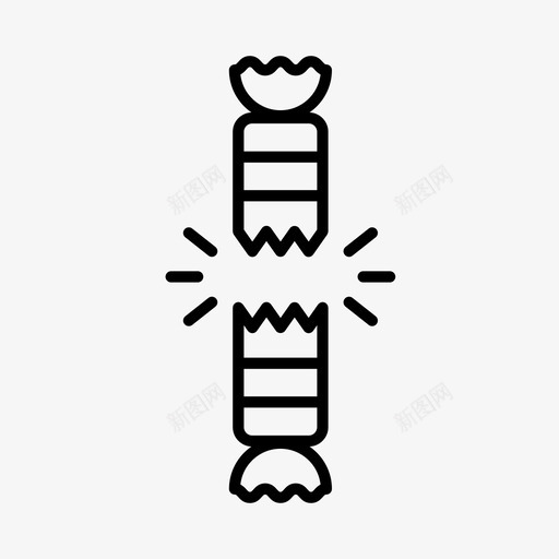 邦邦庆祝圣诞节图标svg_新图网 https://ixintu.com 圣诞节 圣诞装饰 圣诞饼干 庆祝 节日 邦邦