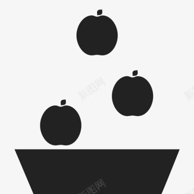 苹果篮子庄稼图标图标