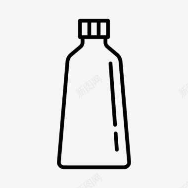 消毒剂瓶子清洁剂图标图标