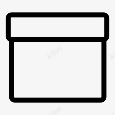 箱子档案板条箱图标图标