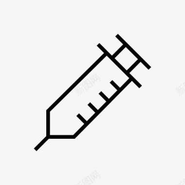 注射器注射剂胰岛素图标图标
