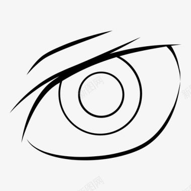 眼睛动画动画眼睛图标图标