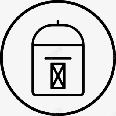 邮箱圆圈邮件图标图标
