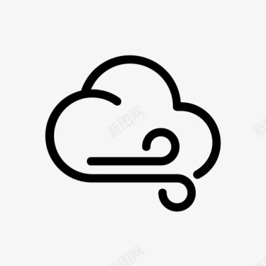 云层风温度用户界面图标图标