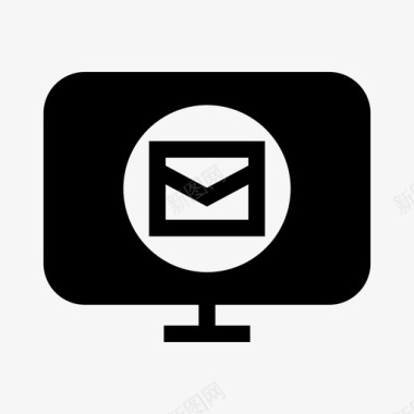邮件通知计算机系统图标图标