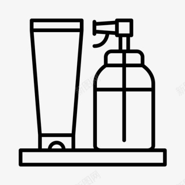 个人卫生清洁化妆品图标图标