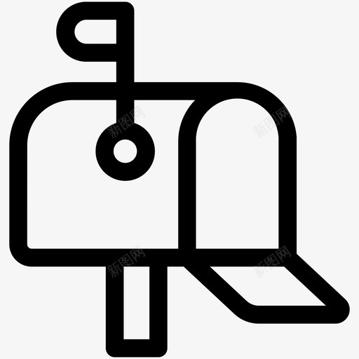邮箱通讯线路第9卷图标svg_新图网 https://ixintu.com 通讯线路第9卷 邮箱
